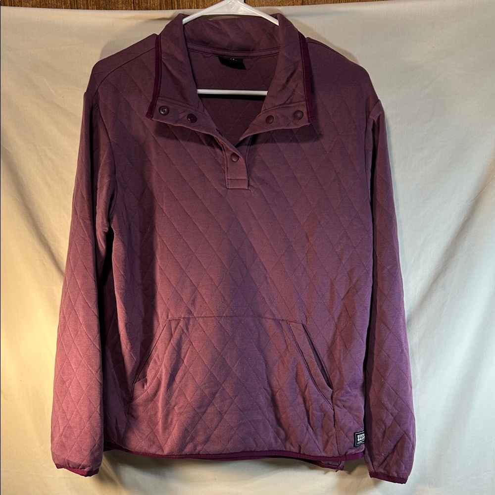 Eddie Bauer Woman’s Purple Quilted Pullover